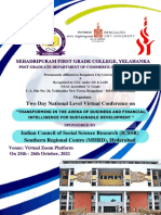 Two Day National Level Virtual Conference On