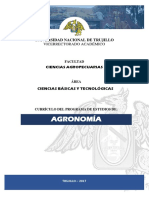 Curriculo - Escuela de Agronomia Unt 2017