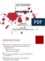 Case Report: Hemophilia A