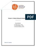 Project 1: Python Network Automation: Assignment 1