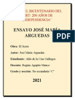 Ensayo José María Arguedas