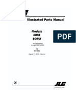 Service Manual Sections for 800A/800AJ Aerial Work Platform