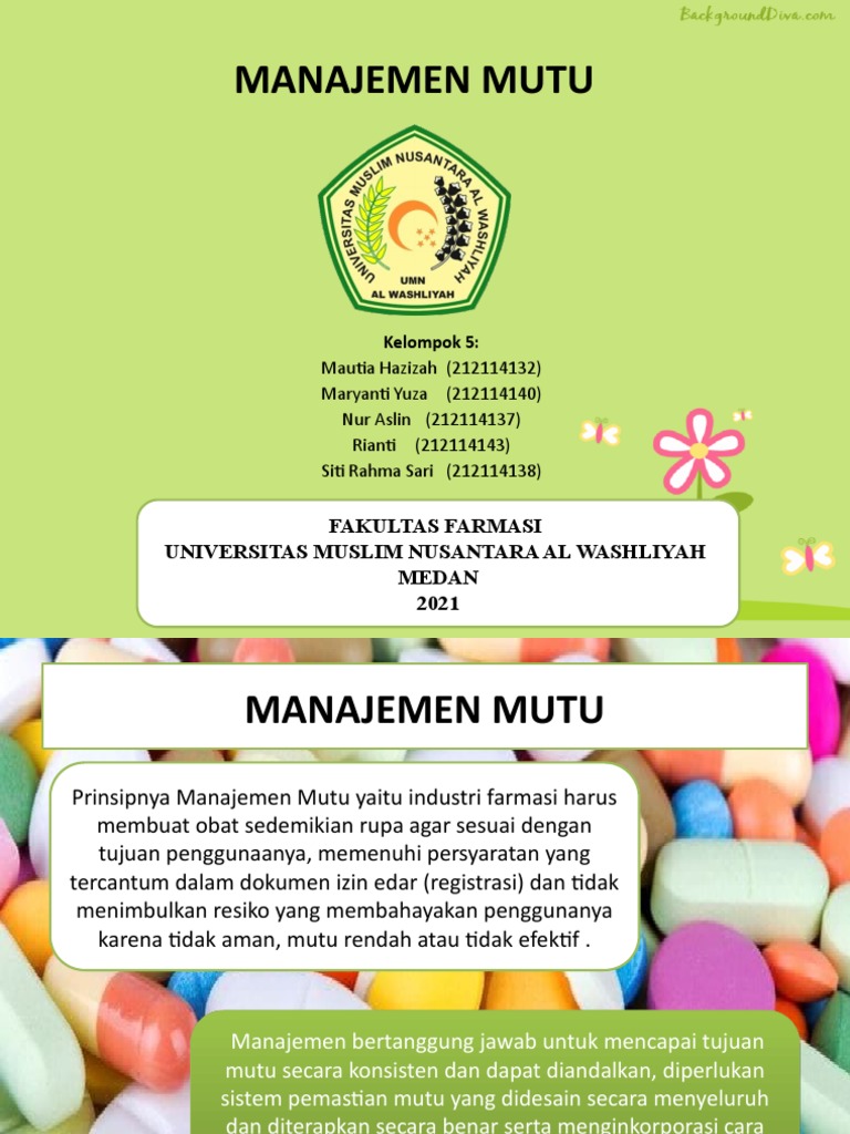 Cara Pembuatan Obat Yang Baik | PDF