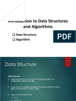 Introduction to Data Structures and Algorithms