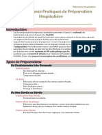 1-Bonne Pratiques de Préparation Hospitalière (Resume)