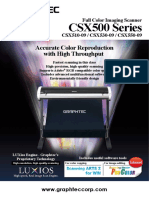 CSX500 Series: Accurate Color Reproduction With High Throughput