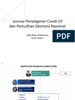 Komite Penanganan Covid-19 dan Pemulihan Ekonomi Nasional