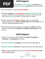 Service Provider Service Consumers: Service Registry Service Registry