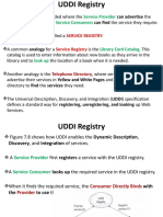 Service Provider Service Consumers: Service Registry Service Registry