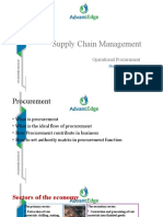 Supply Chain Management: Operational Procurement