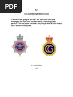 Public Services Police Coast Guard Unit 1 AO1