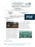 Timber Extraction and Mining