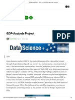 GDP-Analysis Project. GDP - by Darshil Patel - Nov, 2021 - Medium