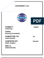 Blocking Probability in Digital Switching