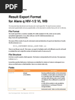 Result Export Format For Alere Q HIV-1/2 VL WB