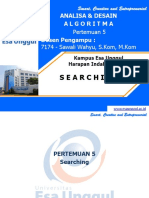 CTI 121 - DAA Pertemuan 5 - KH101 - Searching