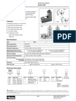 Series VBY General Description Technical Information: Sequence Valves