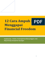 Financial Freedom -12 Cara Ampuh Untuk Menggapai Financial Freedom