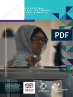 EARF Report on Somali Women's Political Participation