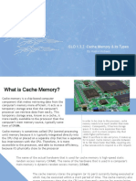SLO 1.3.7: Cache Memory & Its Types: by Hashir Mubeen