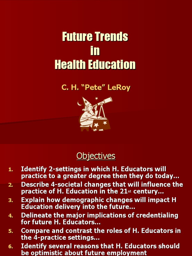 Future Trends in Health Education 2