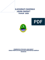Bibliografi Daerah Jawa Barat 2020