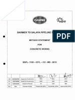 Method Statement For Concrete Works