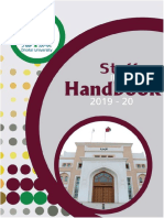 Staff Induction Handbook 2019 20 9th June 2019