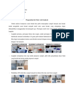 Preparation For Fatty Acid Analysis