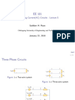 Alternating Current (AC) Circuits: Lecture 5: Saddam H. Razo