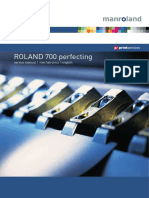 ROLAND 700 Perfecting: Product Training