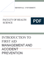 Faculty of Health Science: Horn Internional University