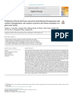 Production of Bio-Jet Fuel From Corncob by Hydrothermal Decomposition and Catalytic Hydrogenation