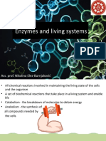 Enzymes and Living Systems