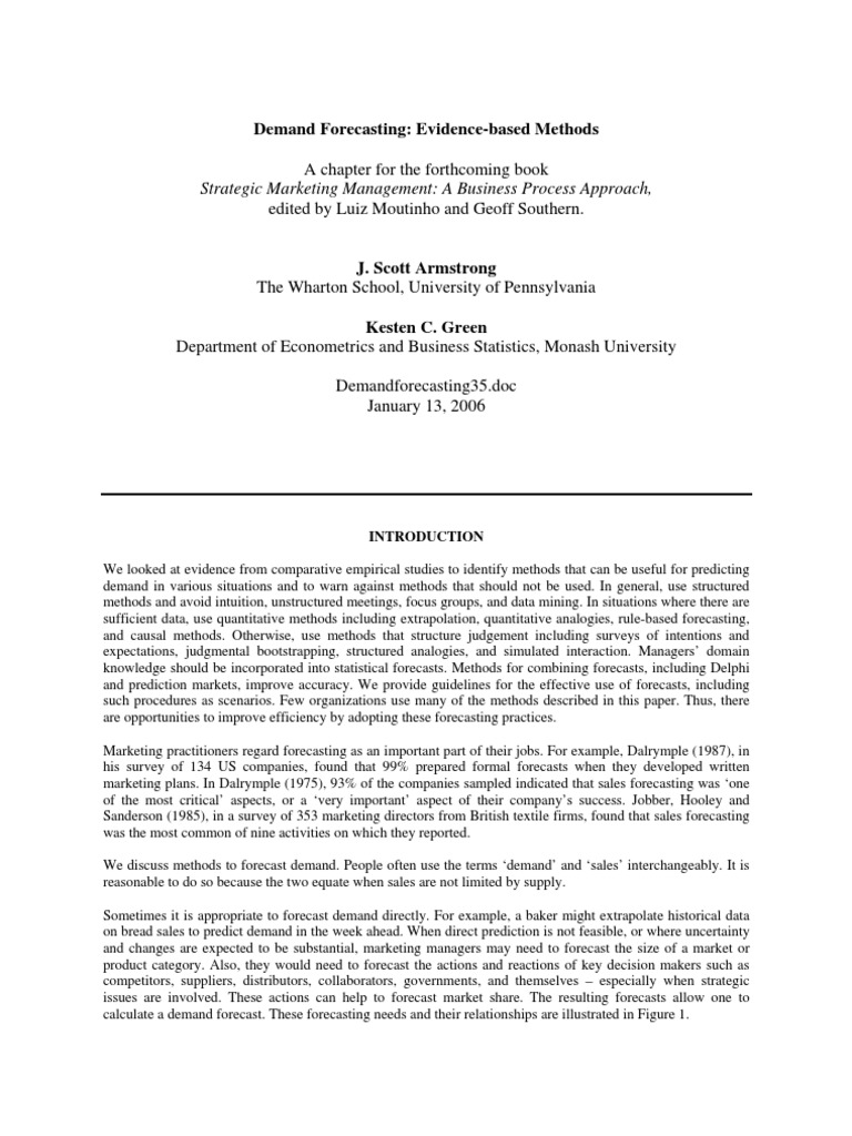 A Chapter For The Forthcoming Book Edited by Luiz Moutinho and Geoff ...