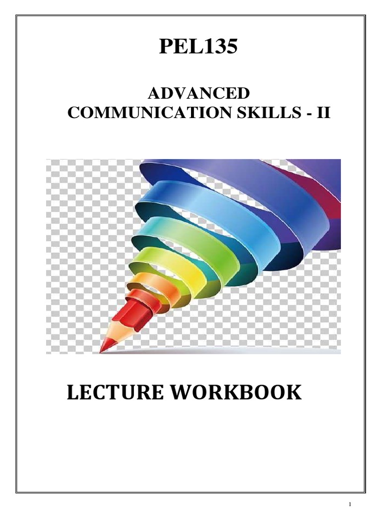 Advanced Communication Skills - Ii | PDF | Grammar | Human Communication