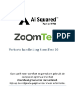 Verkorte Handleiding ZoomText PDF