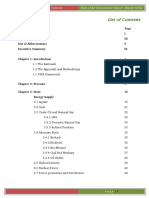 List of Contents: List of Tables I List of Figures III List of Abbreviations V Executive Summary IX