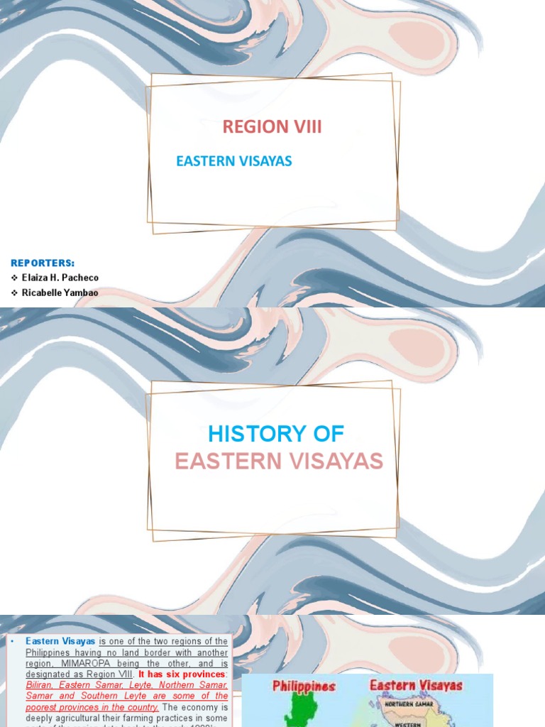 Overview of Eastern Visayas Region VIII | PDF | Social Science | Travel