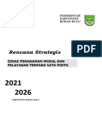 Renstra 2021-2026 DPMPTSP Terbaru Edit