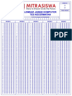 67. Lembar Tes Kecermatan