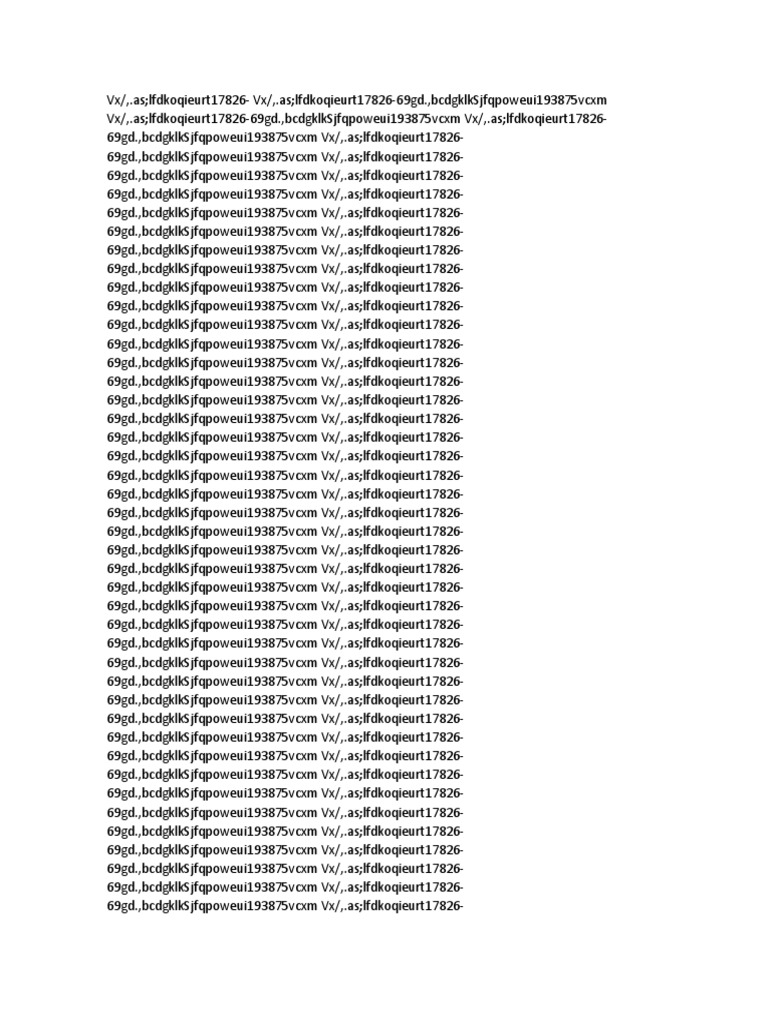 Fdasjqwoeri 324509 | PDF | Technology & Engineering
