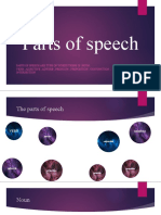 Parts of Speech