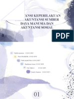 Keperilakuan Pada Akuntansi SDM Dan Akuntansi Sosial