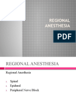 79068292 Regional Anesthesia Final