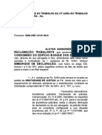 EMBARGOS DE DECLARAÇÃO - Proc. 0006-2007-023-0