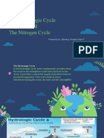 Hydrological Cycle and Nitrogen Cycle