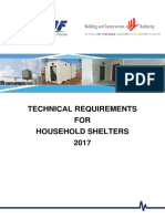 Technical Requirements for Household Shelters Hstr 2017