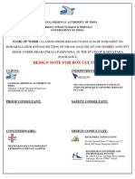 Design Note of Box Culvert 2M X 1.5M (10M Filling)