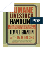 Humane Livestock Handling: Understanding Livestock Behavior and Building Facilities For Healthier Animals - Temple Grandin